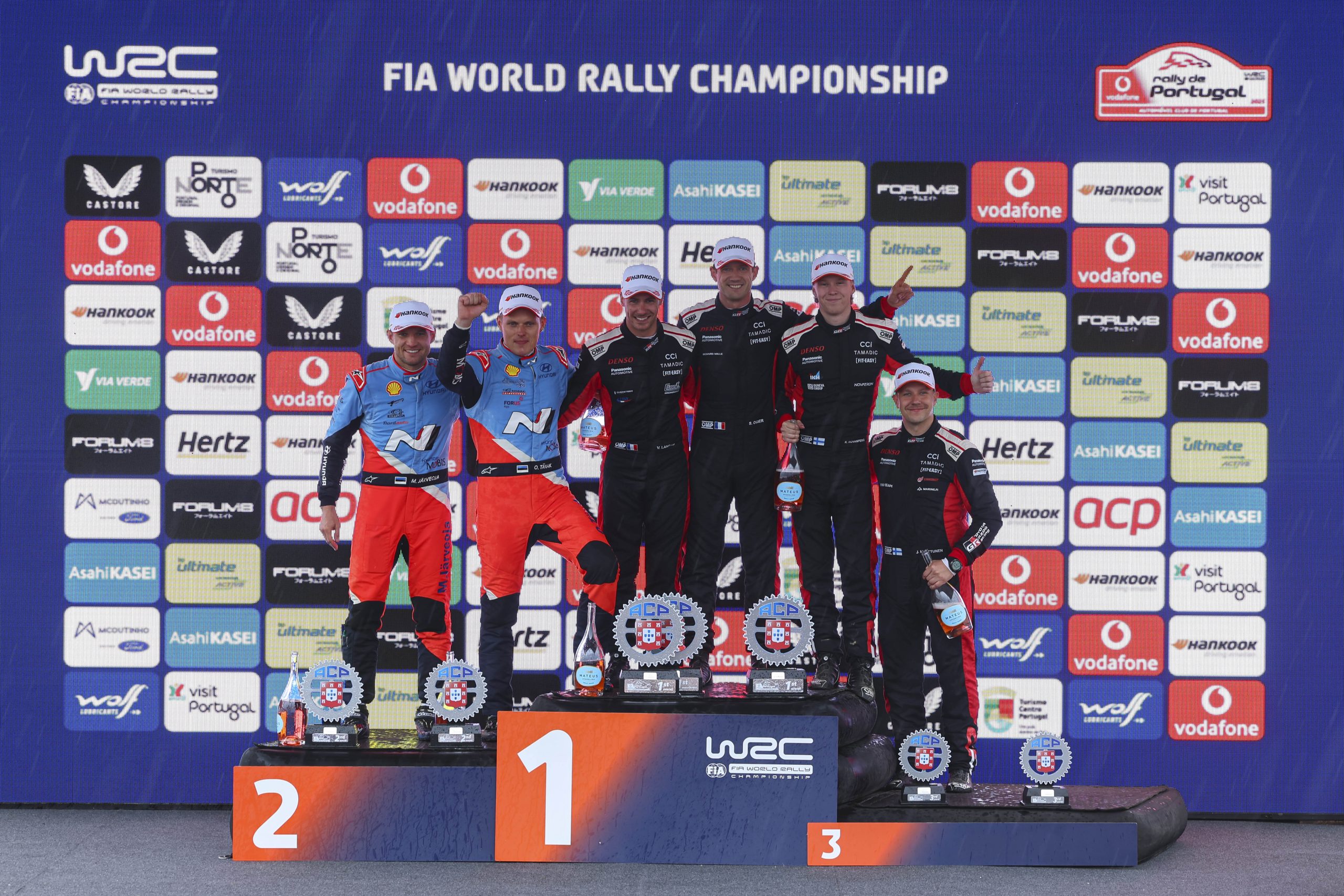 TOYOTA GAZOO Racing Ascend the Podium Once More at Rally de Portugal