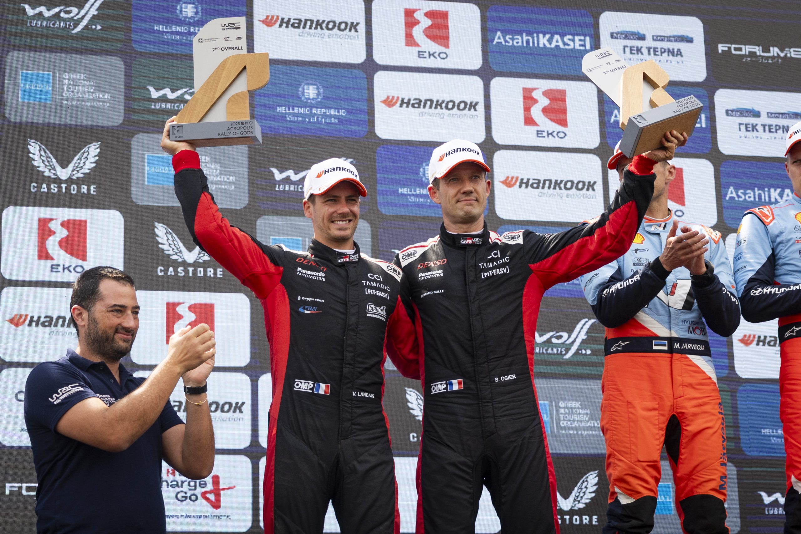 TOYOTA GAZOO Racing Secures Podium Finish at Acropolis Rally Greece
