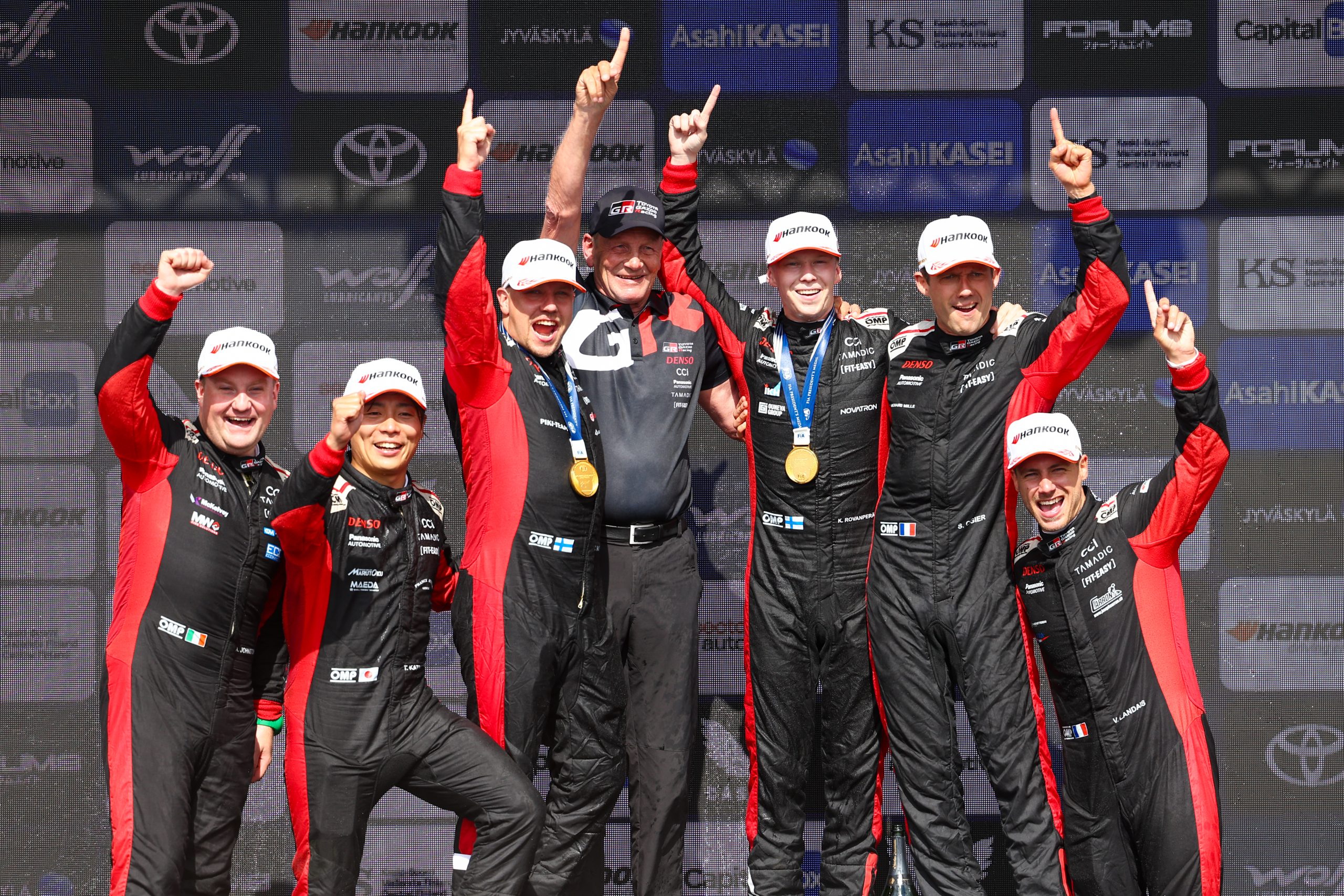 TOYOTA GAZOO Racing Clinches Historic 1–2–3–4–5 Finish at Rally Finland