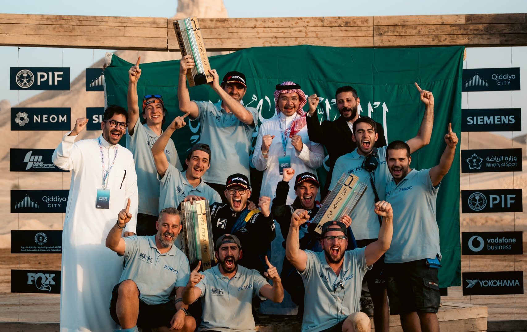 Jameel Motorsport Makes History with Landmark Victory in Inaugural FIA Extreme H World Cup with the First and Only Saudi Team