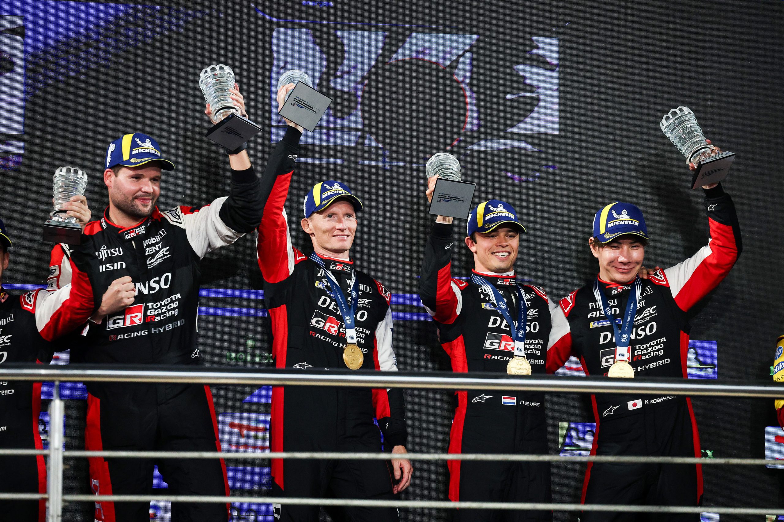 TOYOTA GAZOO Racing Claims Brilliant One-Two Victory at 8 Hours of Bahrain