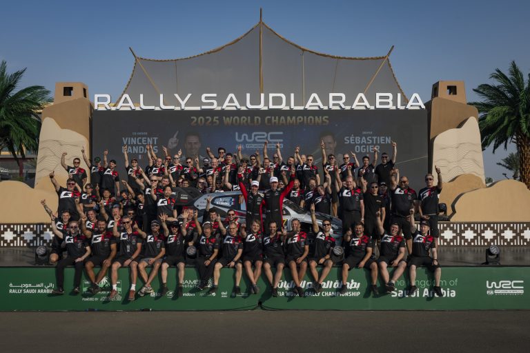 Ogier Clinches Record-Equalling Ninth World Title with TOYOTA GAZOO Racing at Rally Saudi Arabia